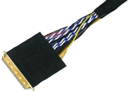 Customised LVDS cable with IPEX connector